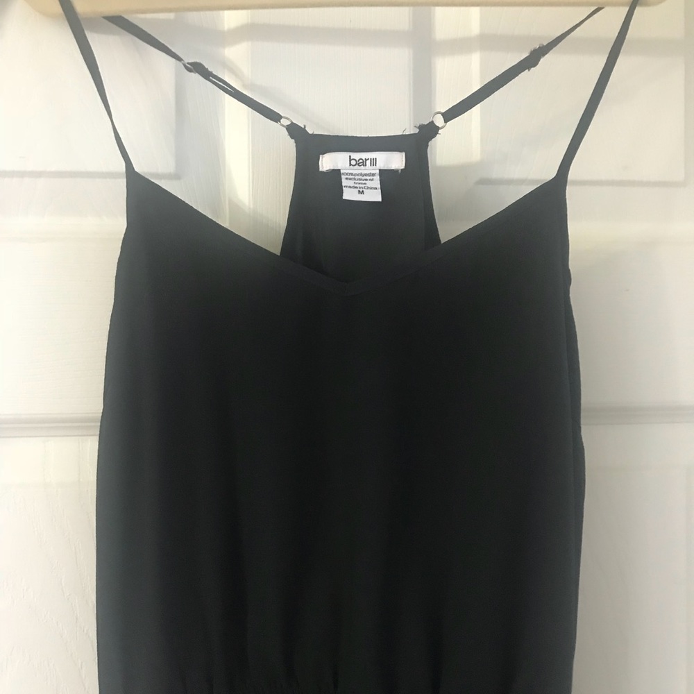 Maxi pleated dress Black size Medium